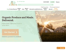 Tablet Screenshot of freshcityfarms.com